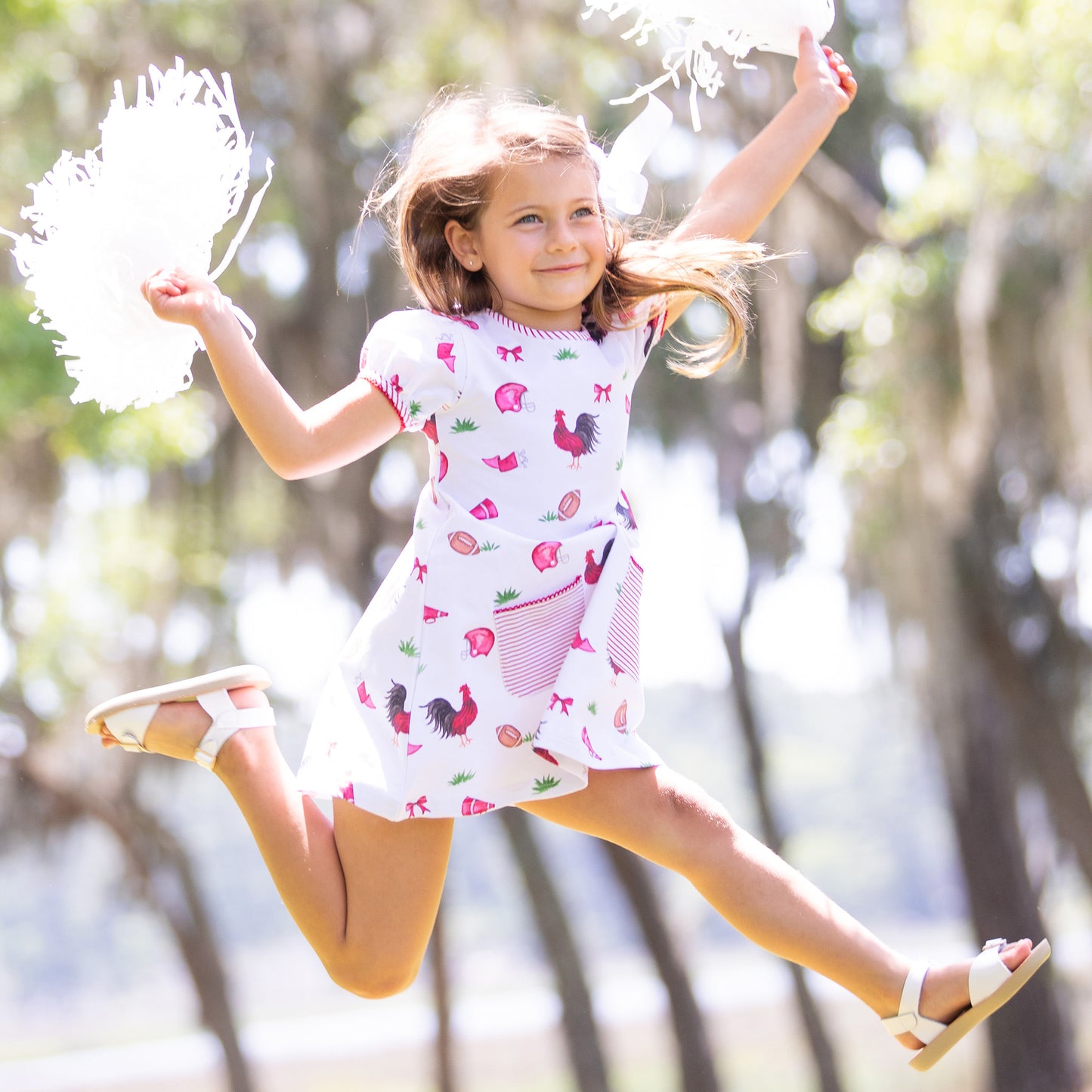 Gameday Rooster Eloise Dress