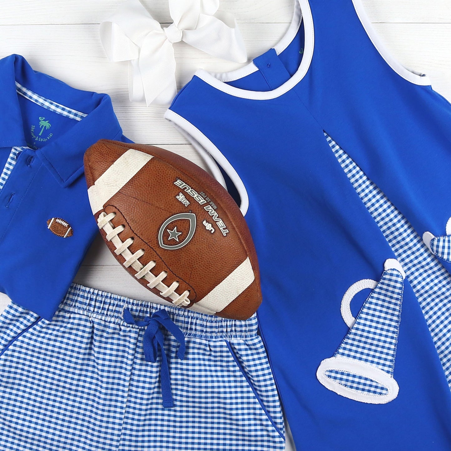 Boys Gameday Polo - Royal Blue