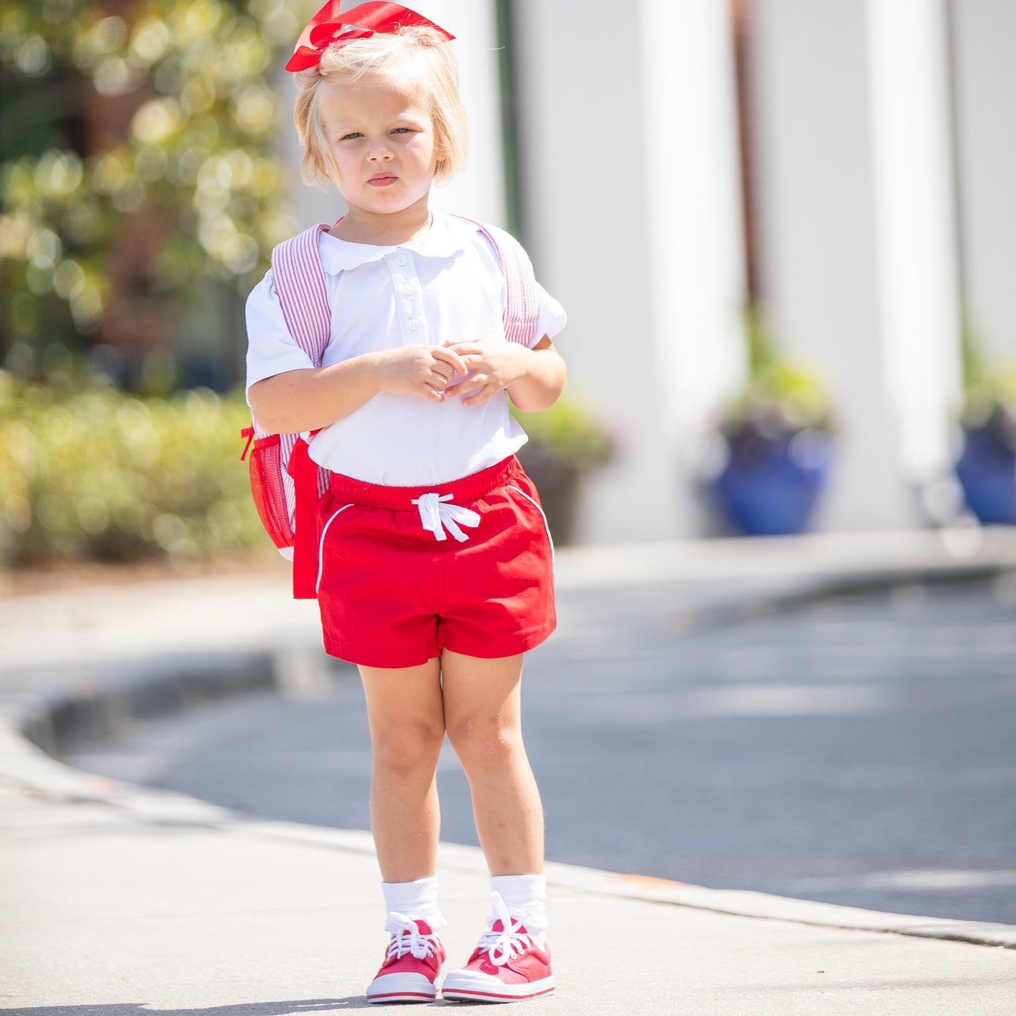 Red Shrimp Shorts
