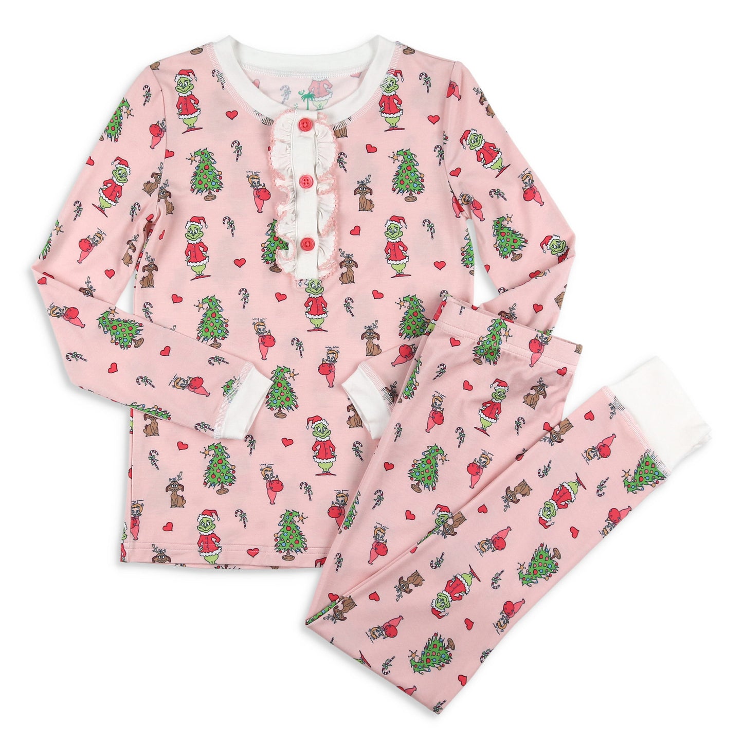 Girls Grinch Pajamas