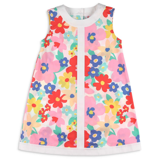 Girls Eleanor Dress - Groovy Garden