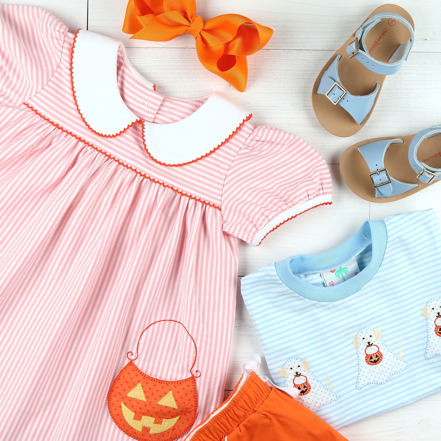 Halloween Pumpkin Pocket Dress