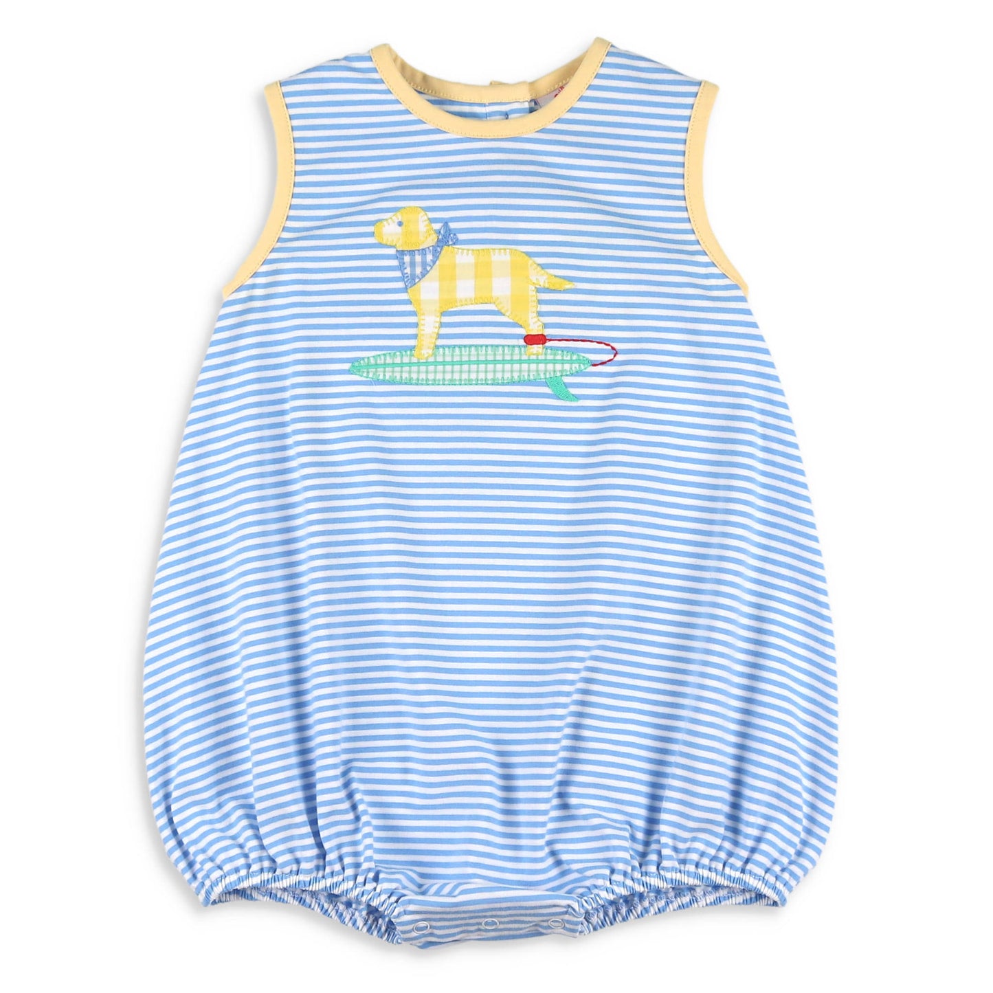 Boys Applique Bubble - Hang Ten