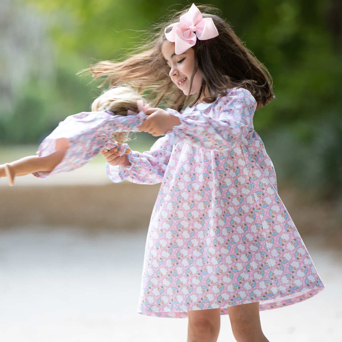Holly Jolly Dress boutique children's clothing