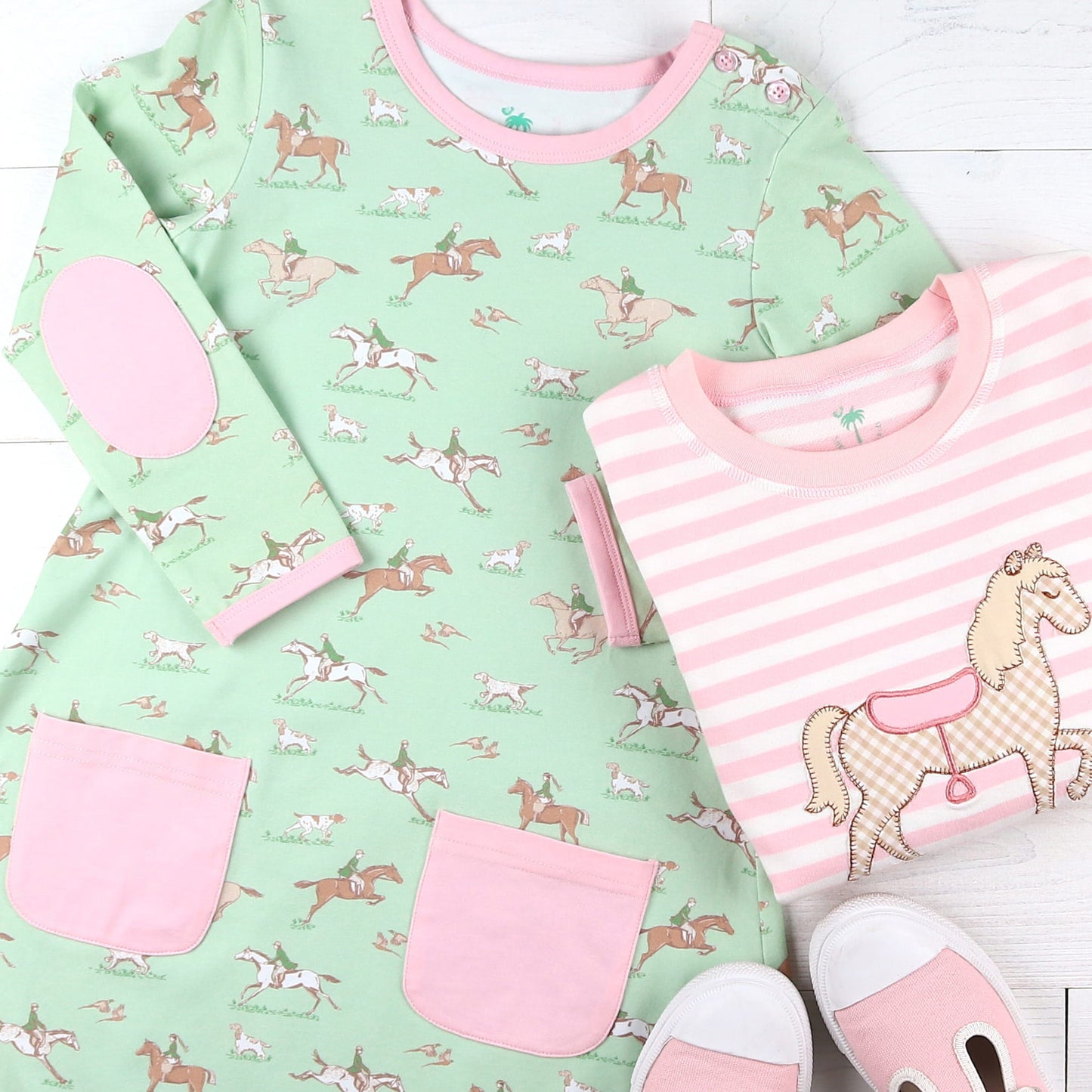 Girls Sweatshirt - Hunter Jumper