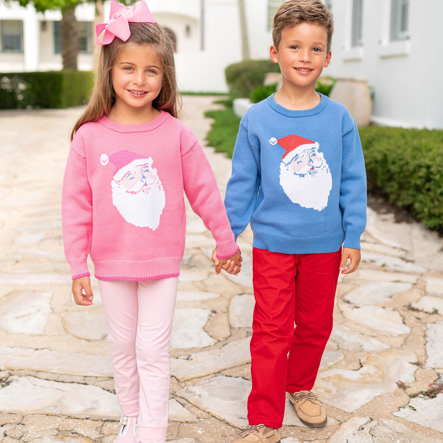 Girls Sweater - Jolly Santa