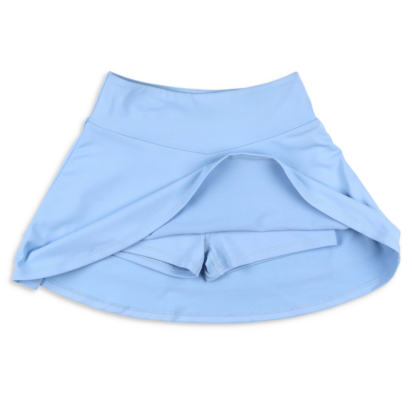 Girls Performance Skort - Light Blue