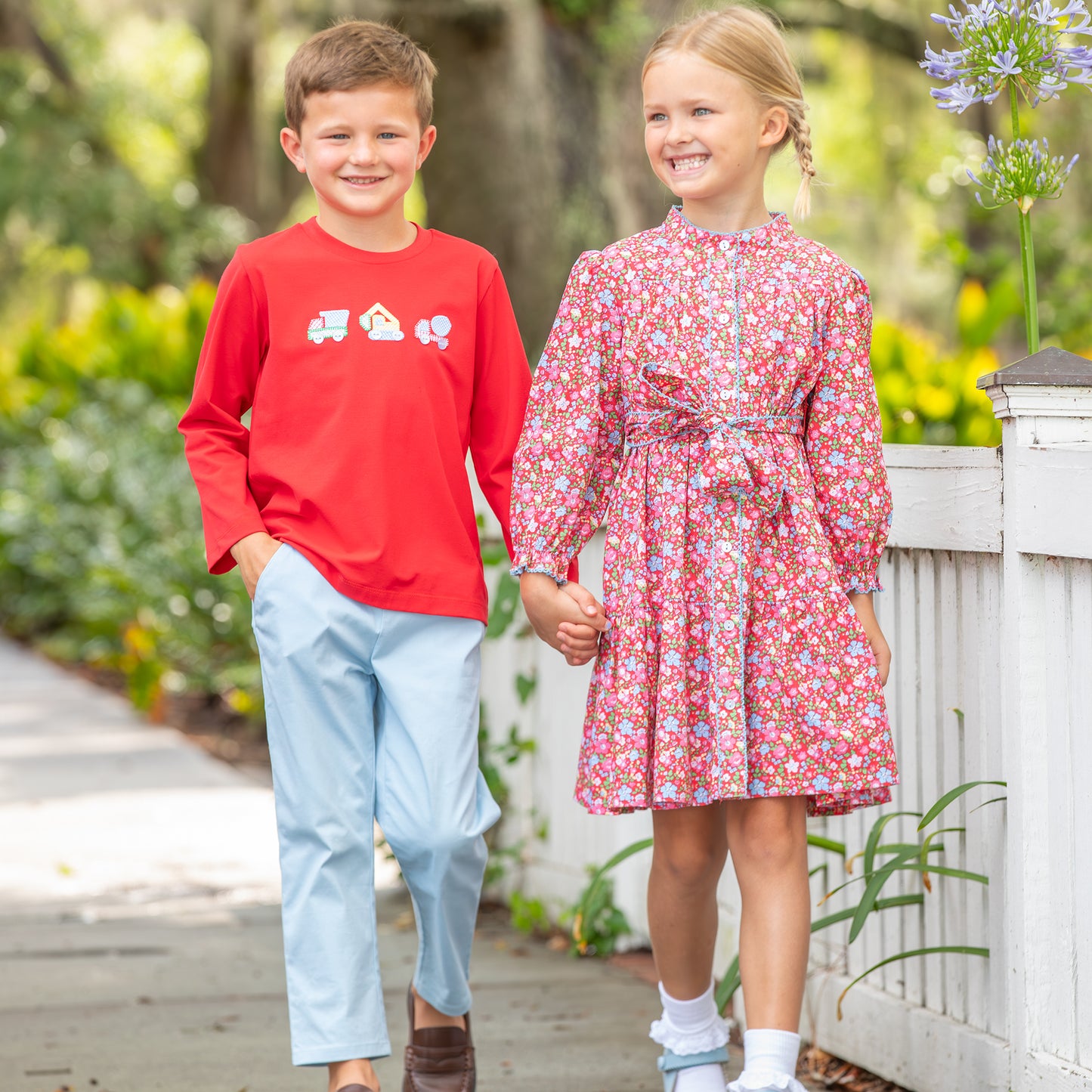 Boys Shrimp Pants - Light Blue Twill