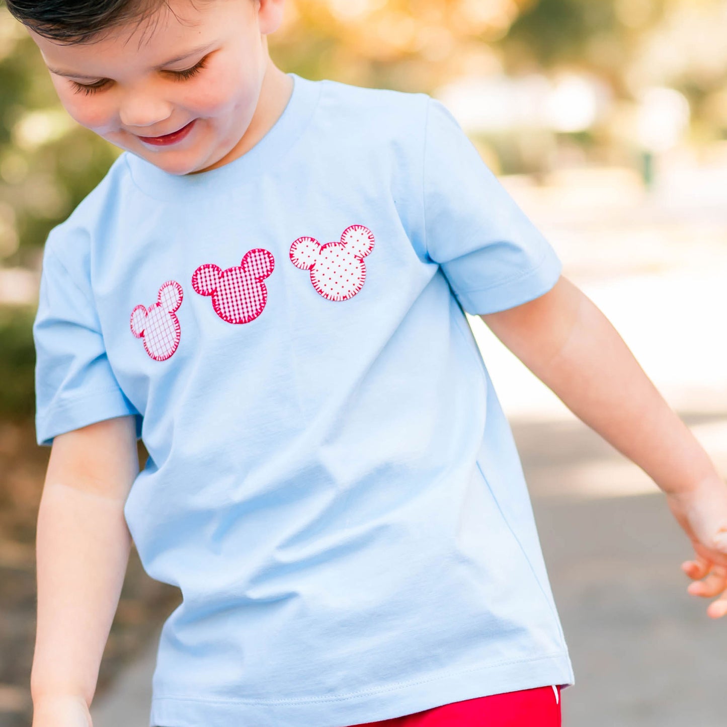 Boys Applique Shirt - Magical Mouse