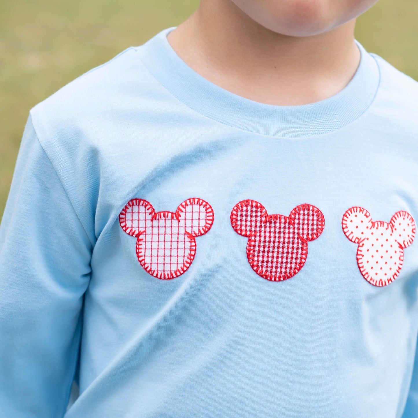 Boys Applique Shirt - Magical Mouse