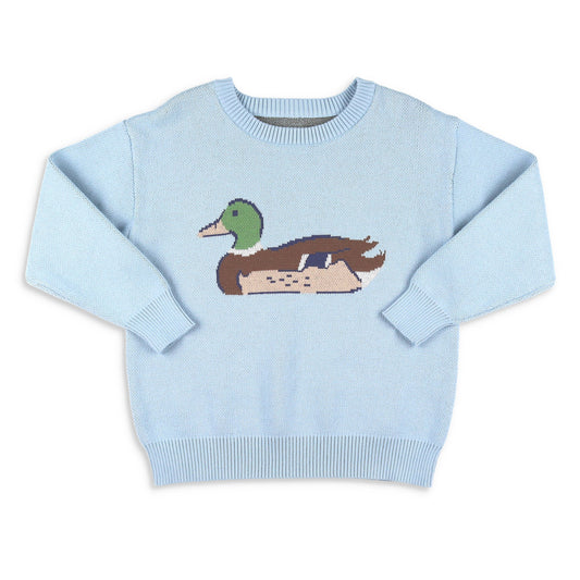 Boys Sweater - Mallard