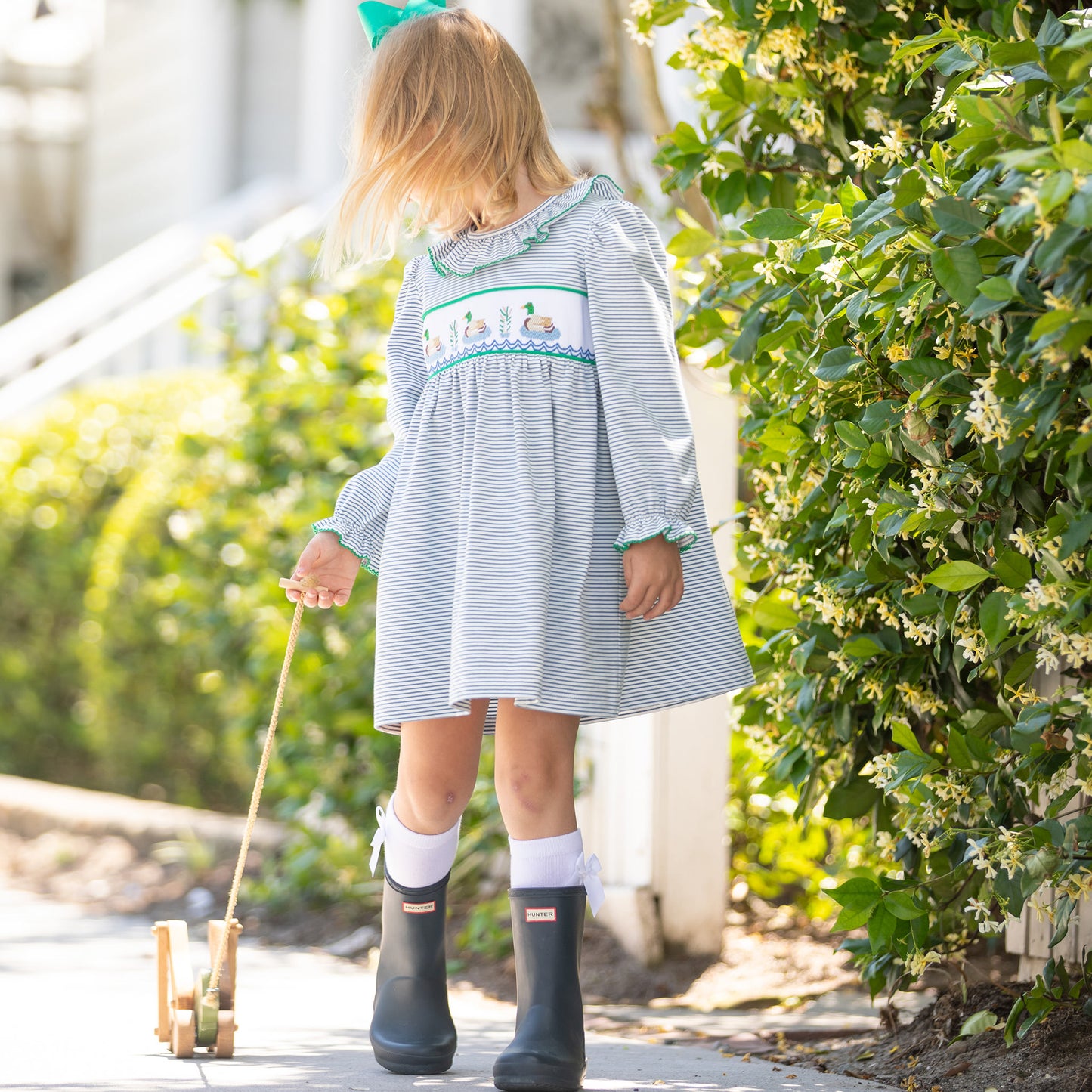Mallard Smocked Dress