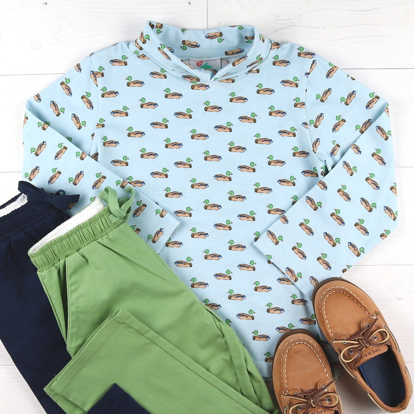 Boys Shrimp Pants - Navy Twill