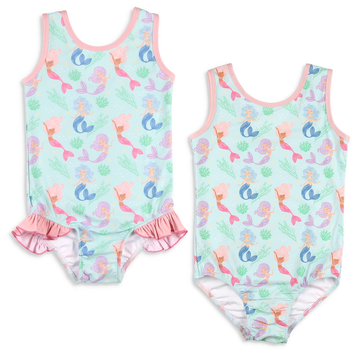 Girls One Piece - Mermaids