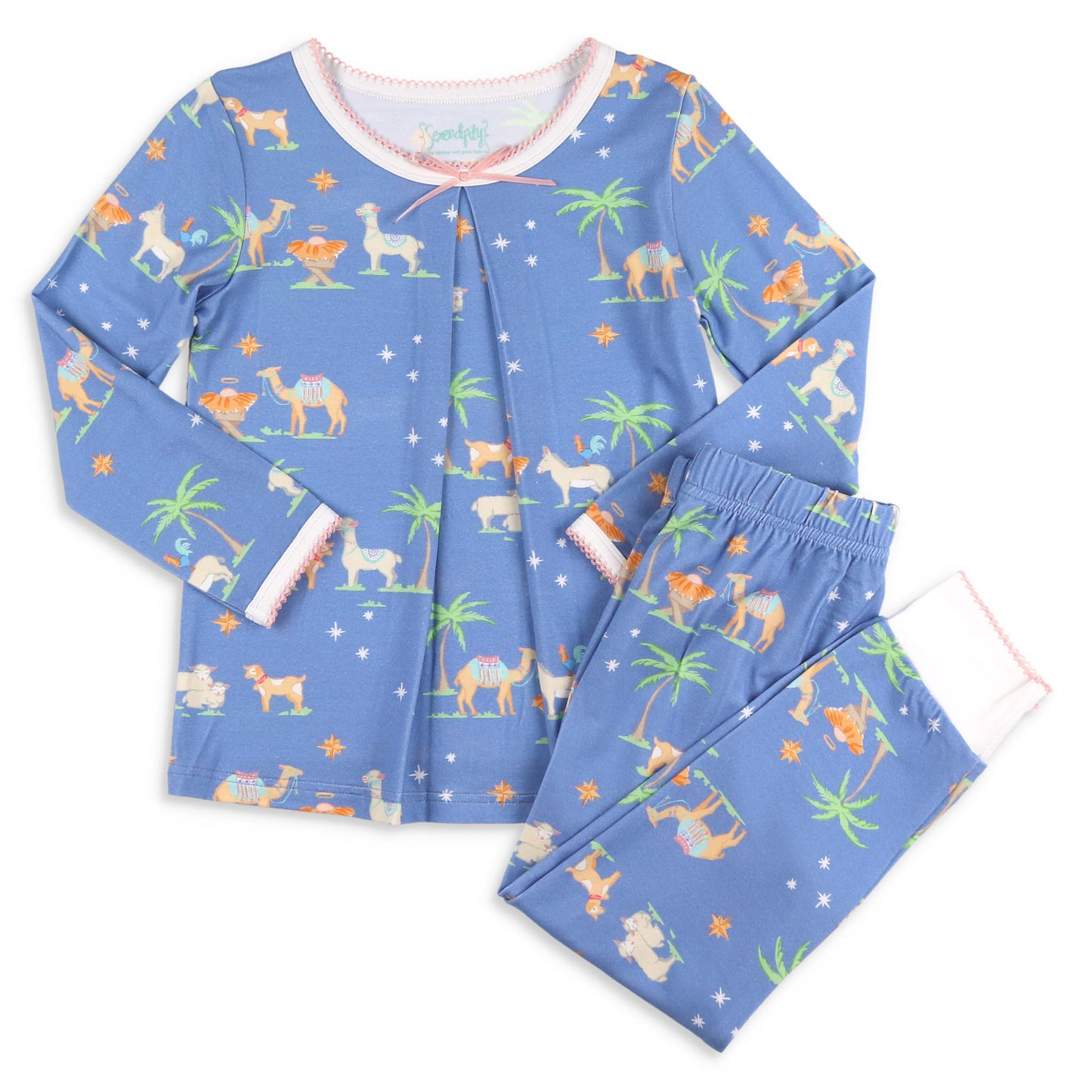 Nativity Bow Loungewear Set