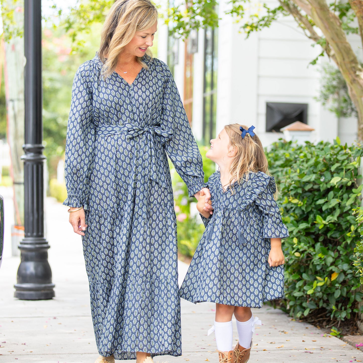 Girls Navy Maisy Dress