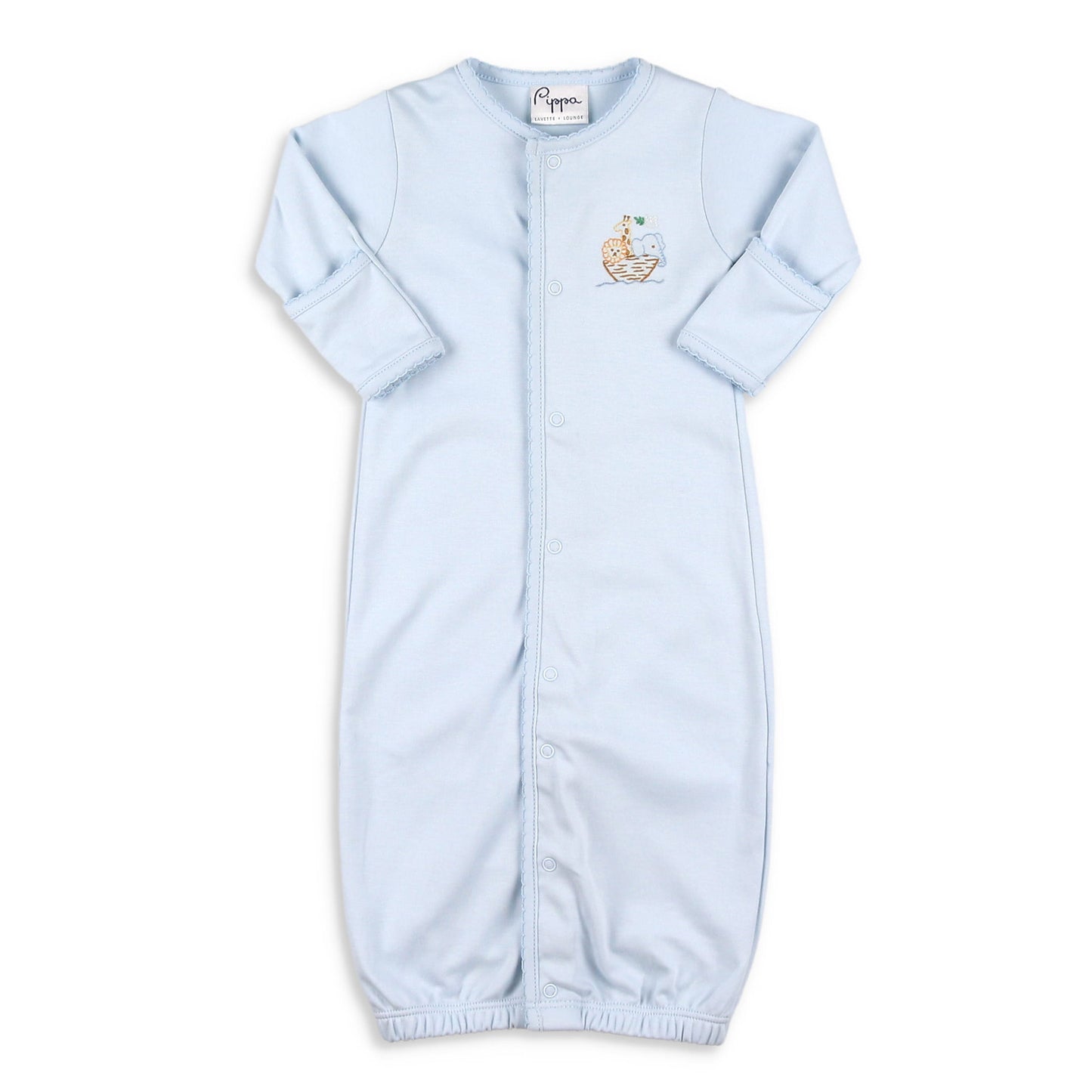 Boys Pima Converter Gown - Noah's Ark