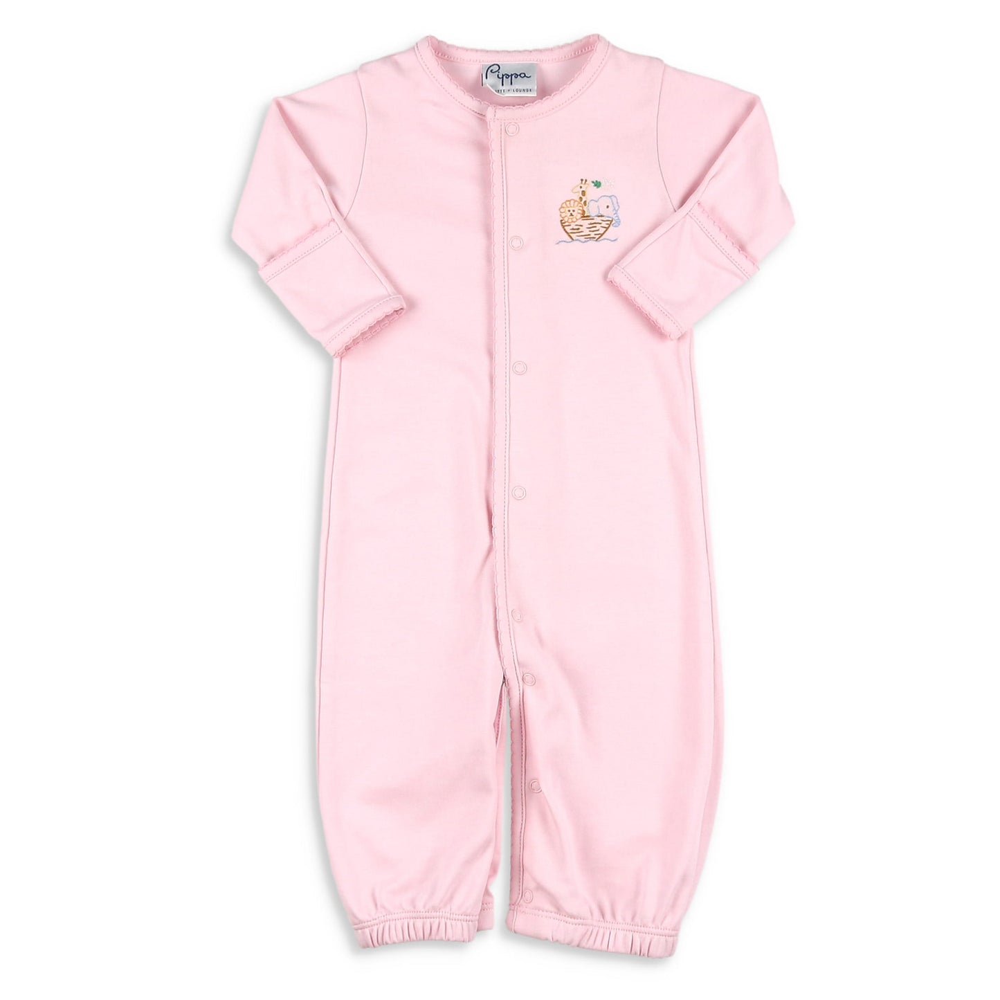 Girls Pima Converter Gown - Noah's Ark