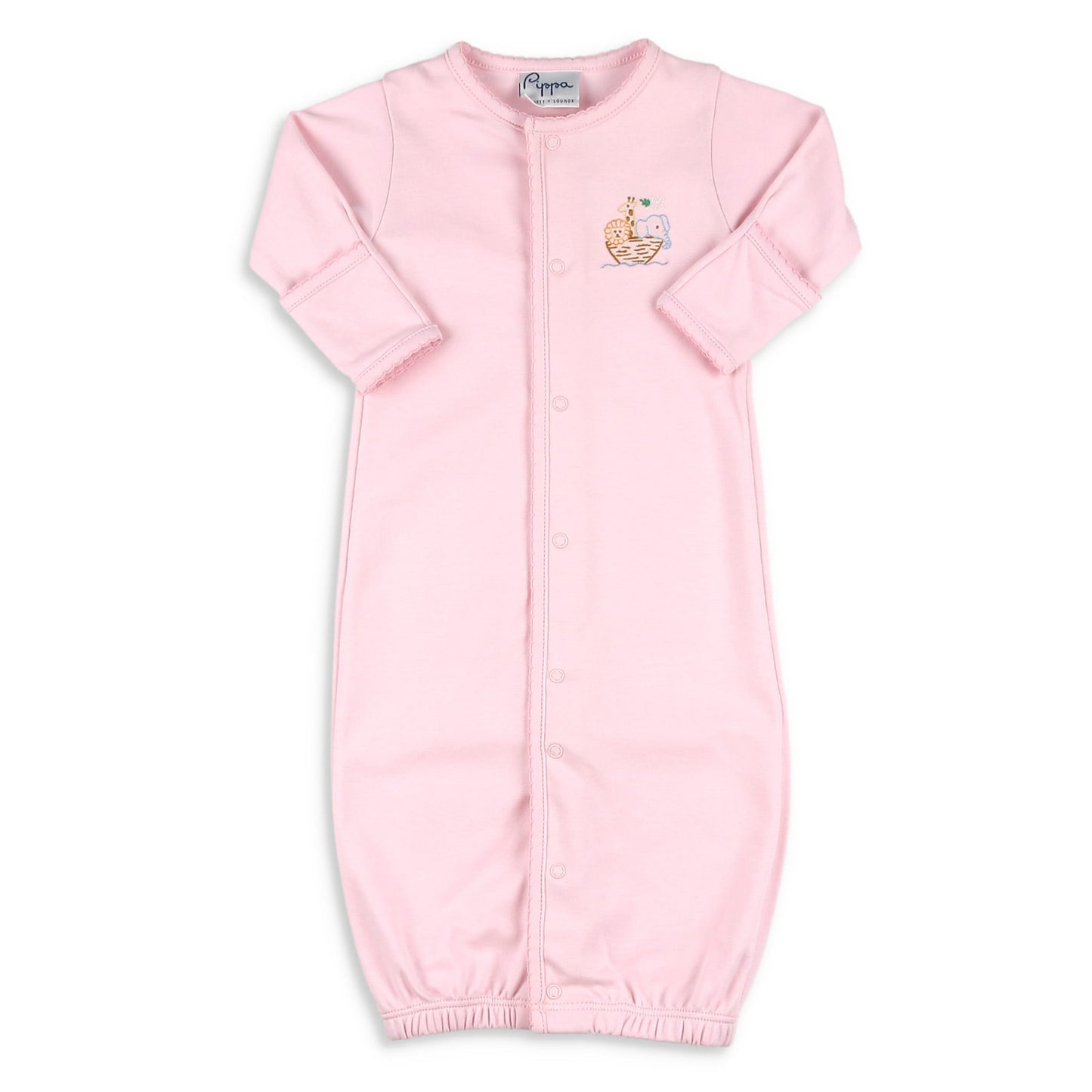 Girls Pima Converter Gown - Noah's Ark