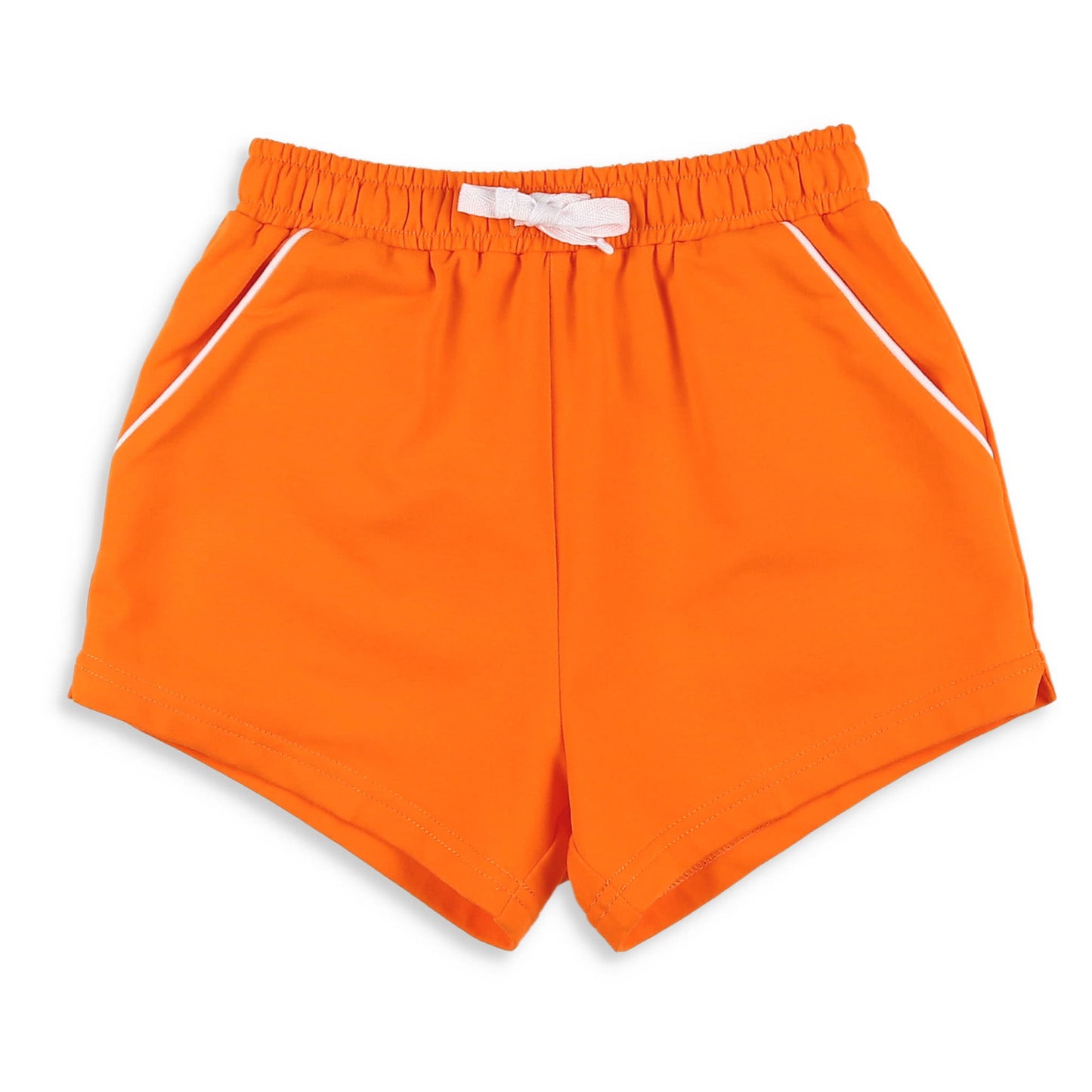 Boys Shrimp Shorts - Orange Knit