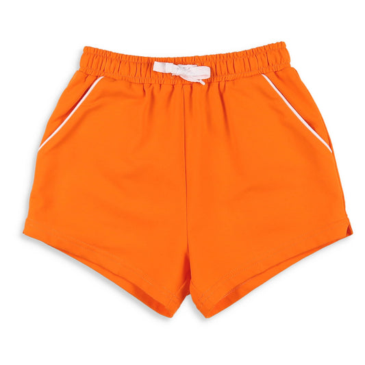 Boys Shrimp Shorts - Orange Knit