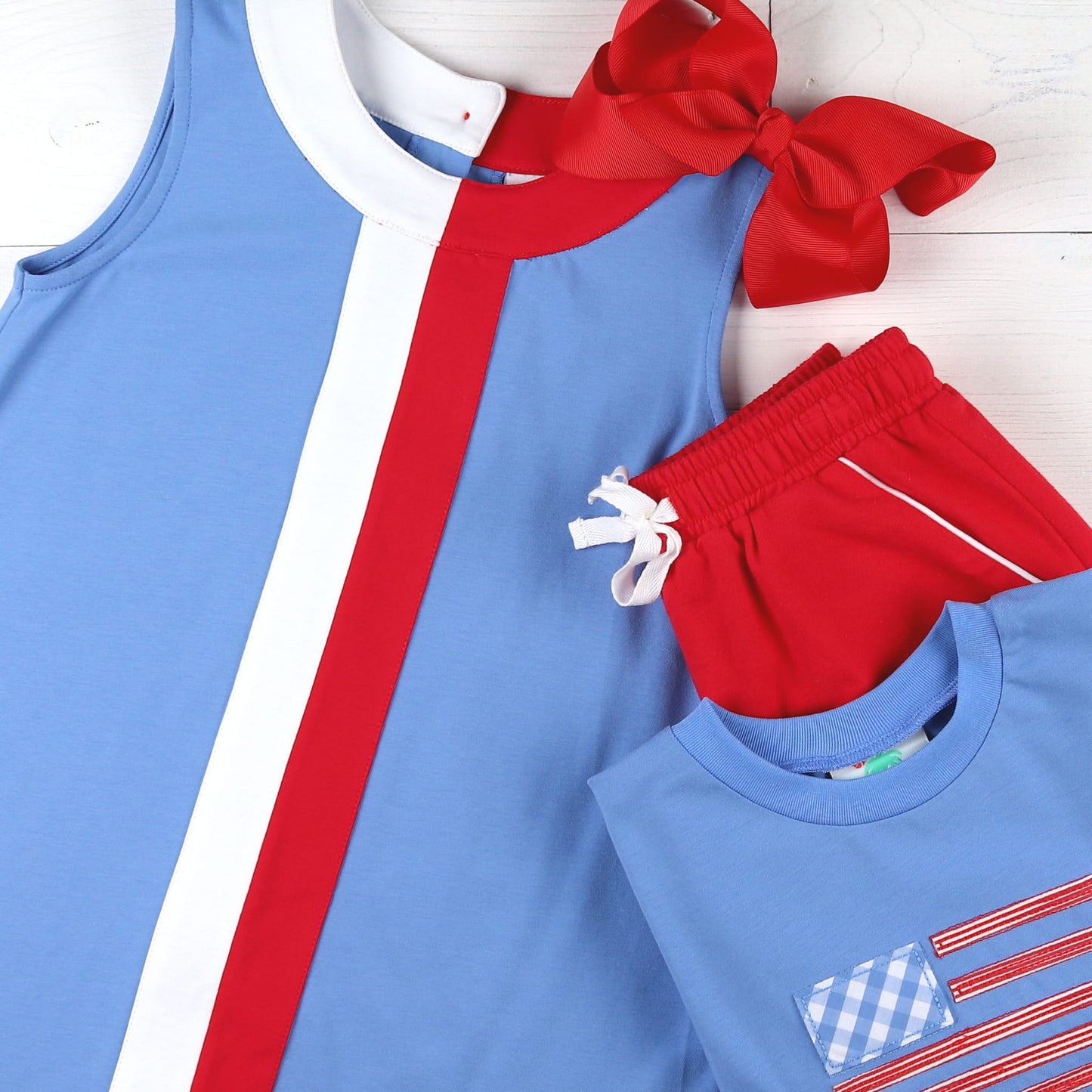 Boys Applique Shirt - Americana