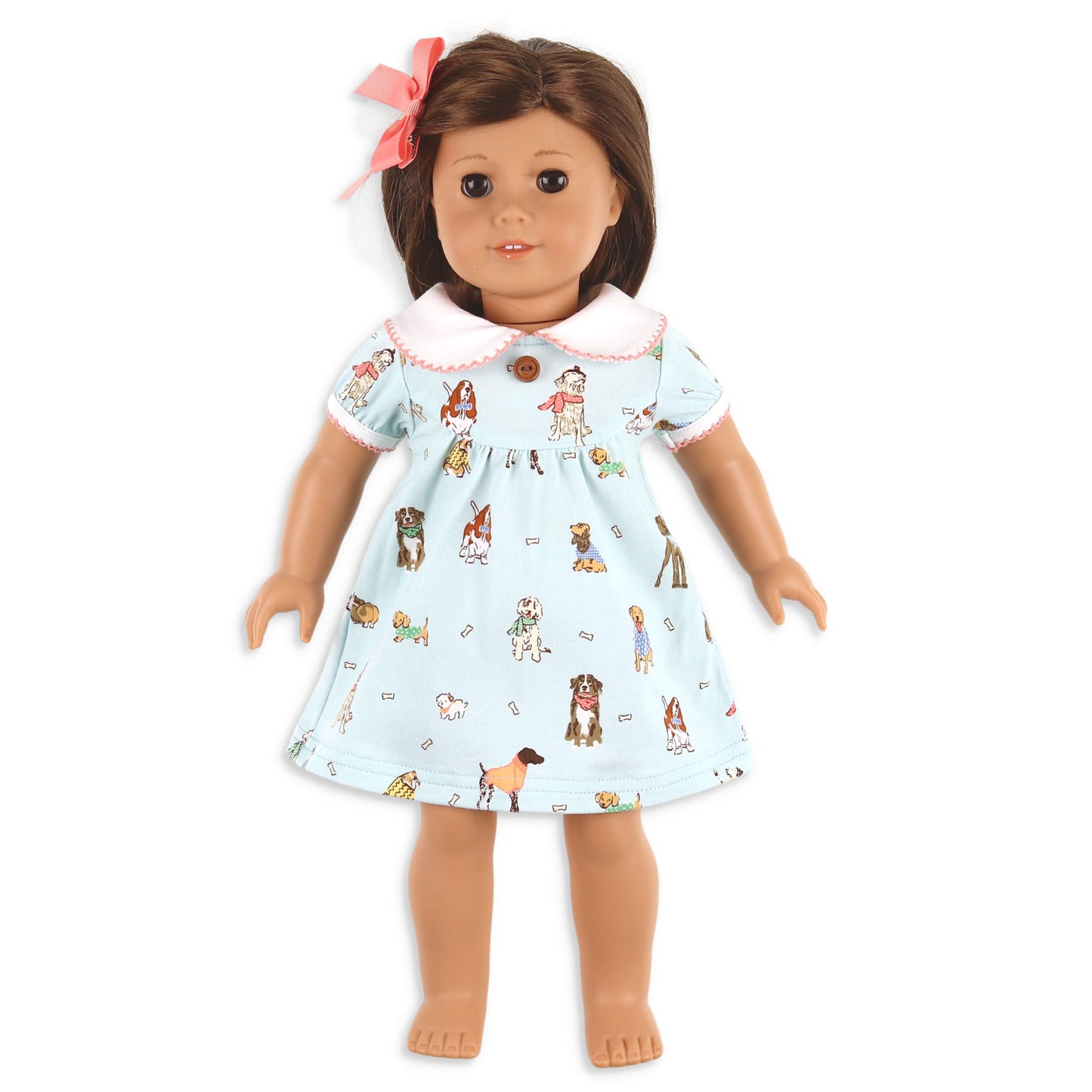 Paw Prints Eloise Dress - Doll Dress