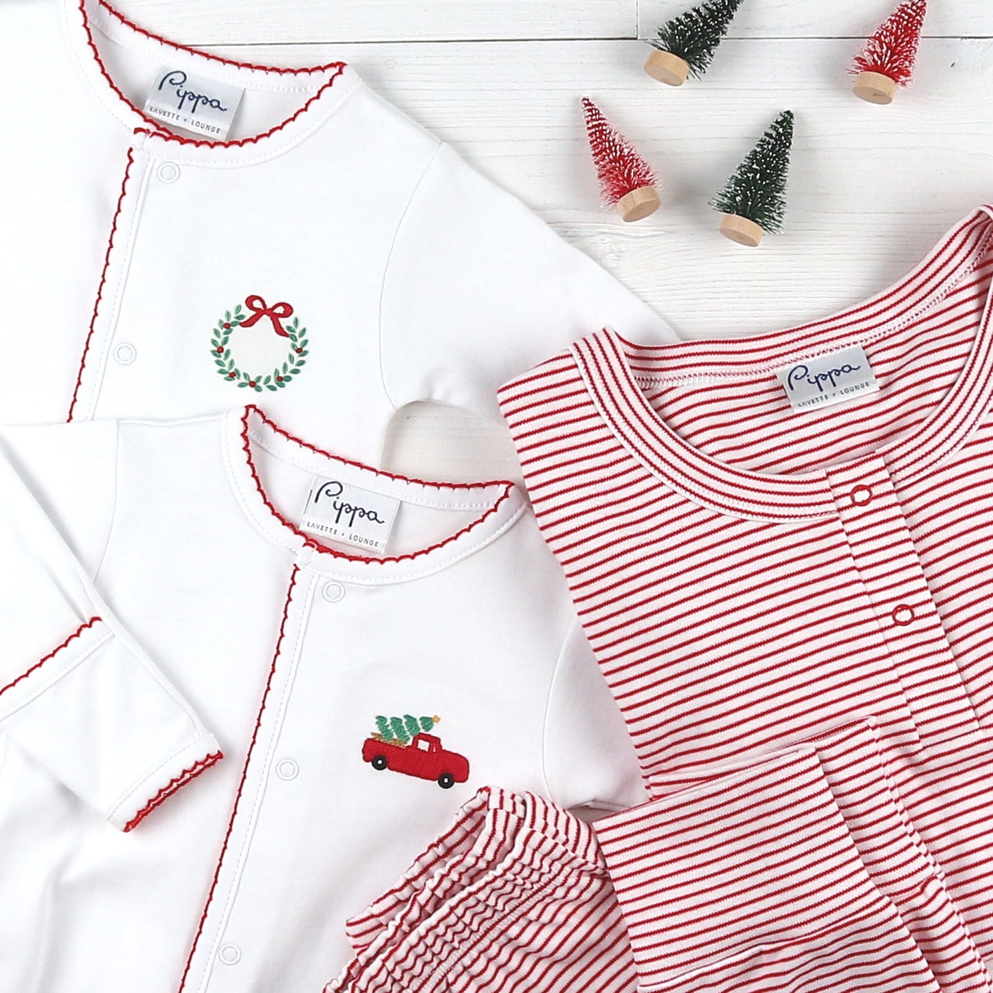 Unisex Pima Loungewear Set - Christmas