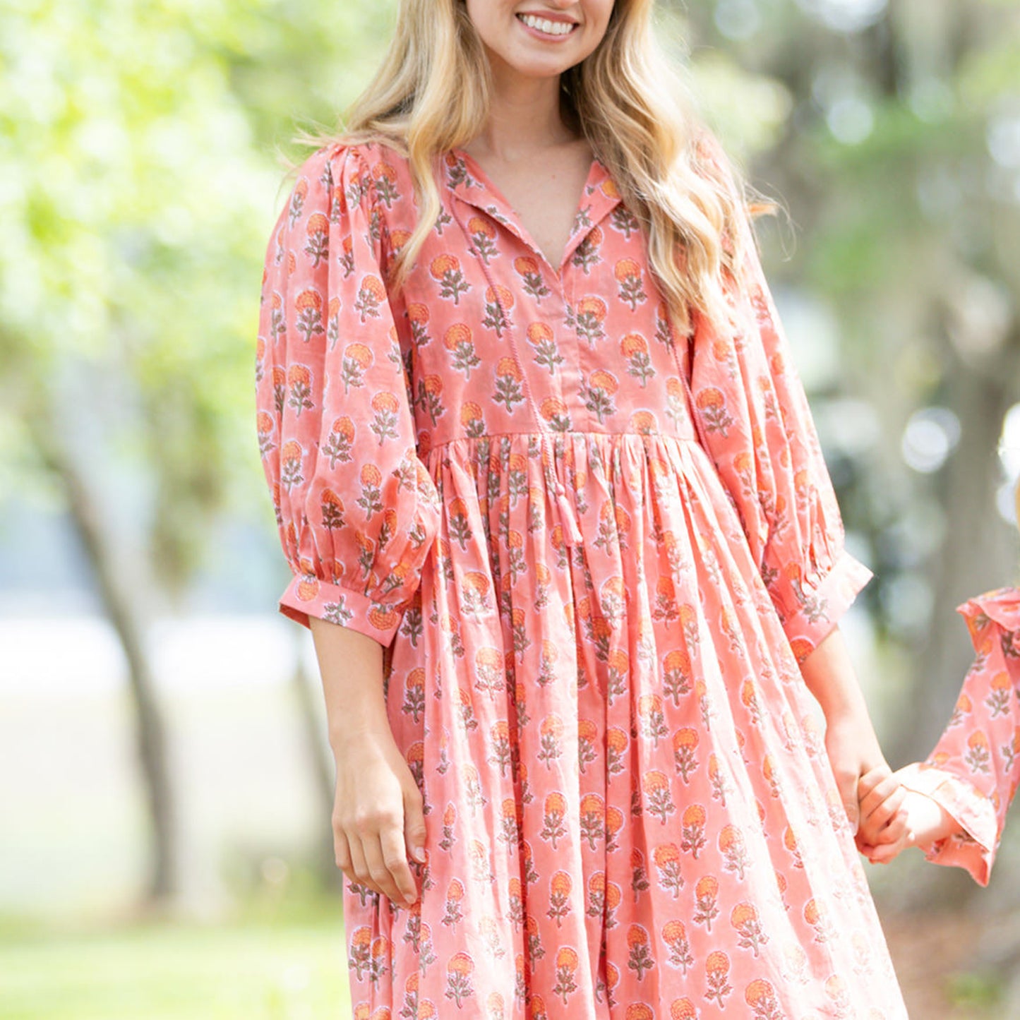 Apricot Margot Dress