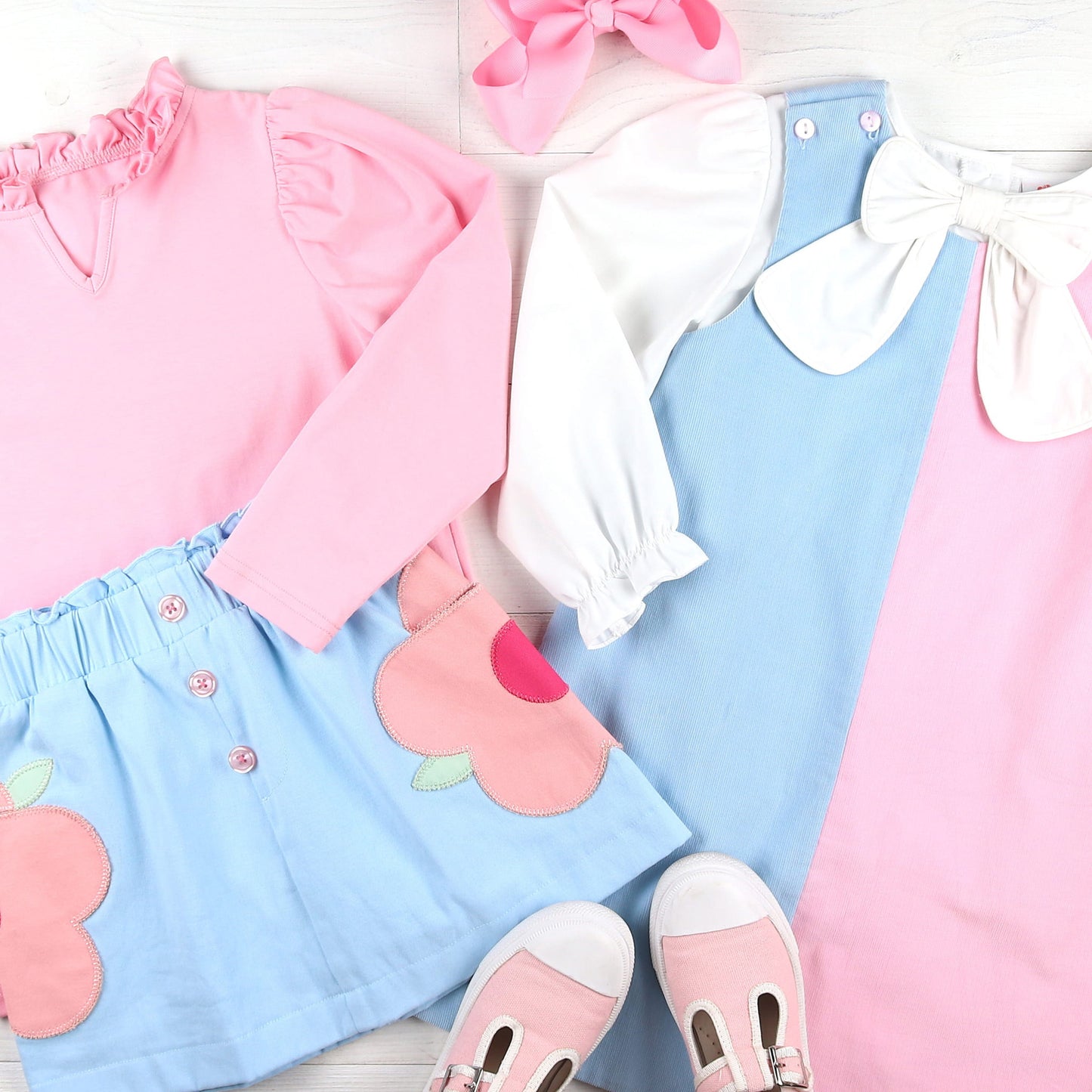 Girls Top - Blissful Bow