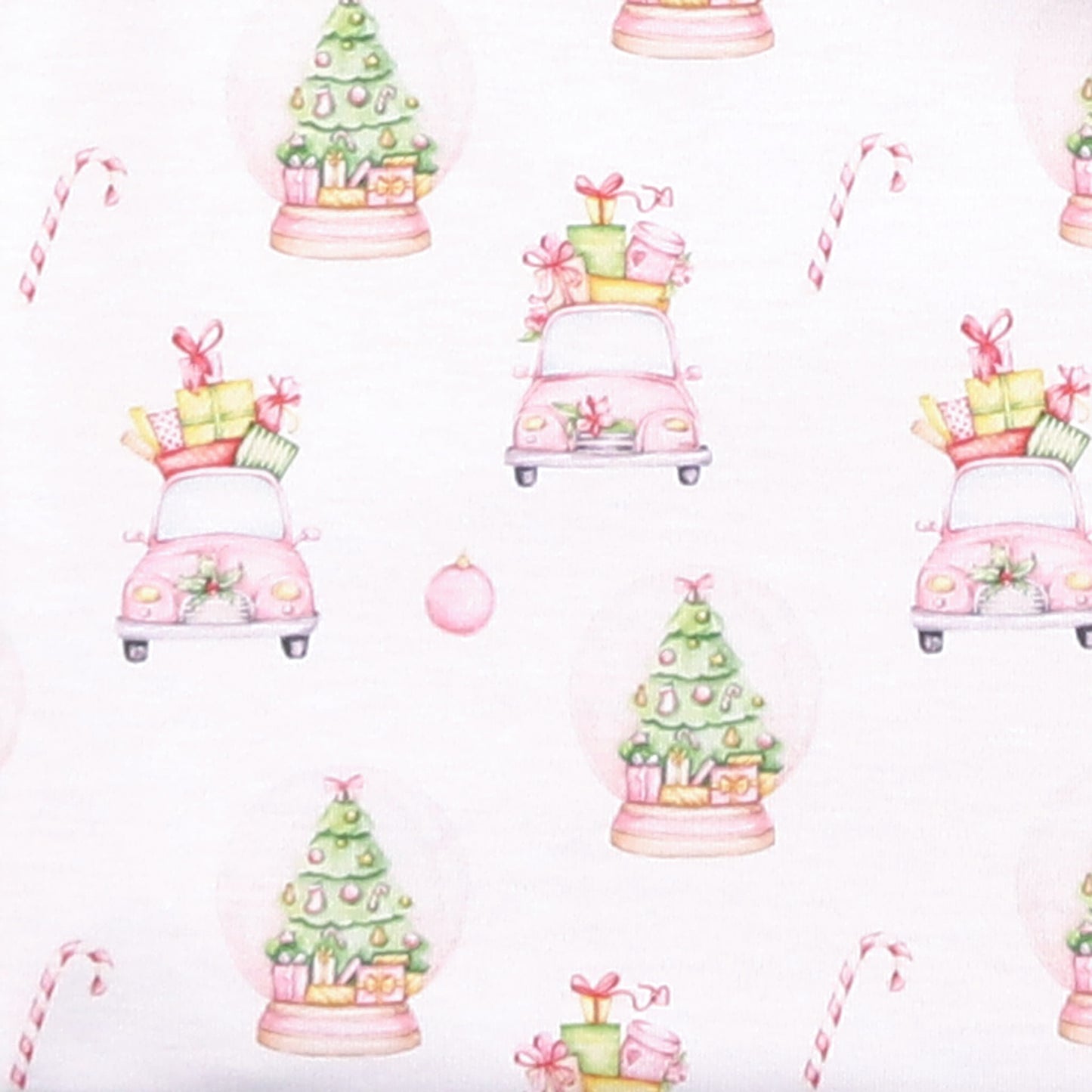 Pink Chistmas Pima Blanket