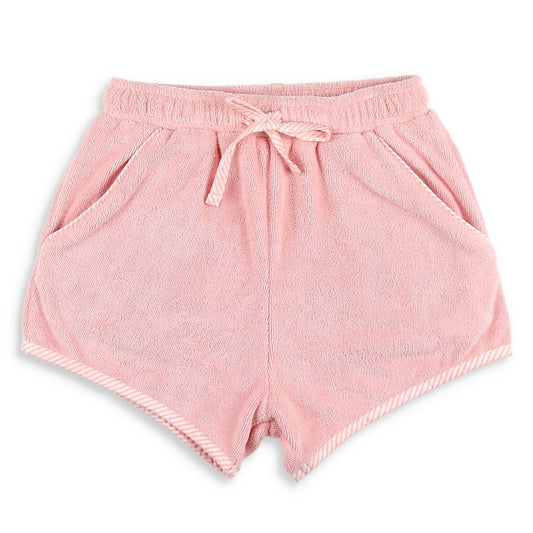 Pink Terry Cloth Shorts