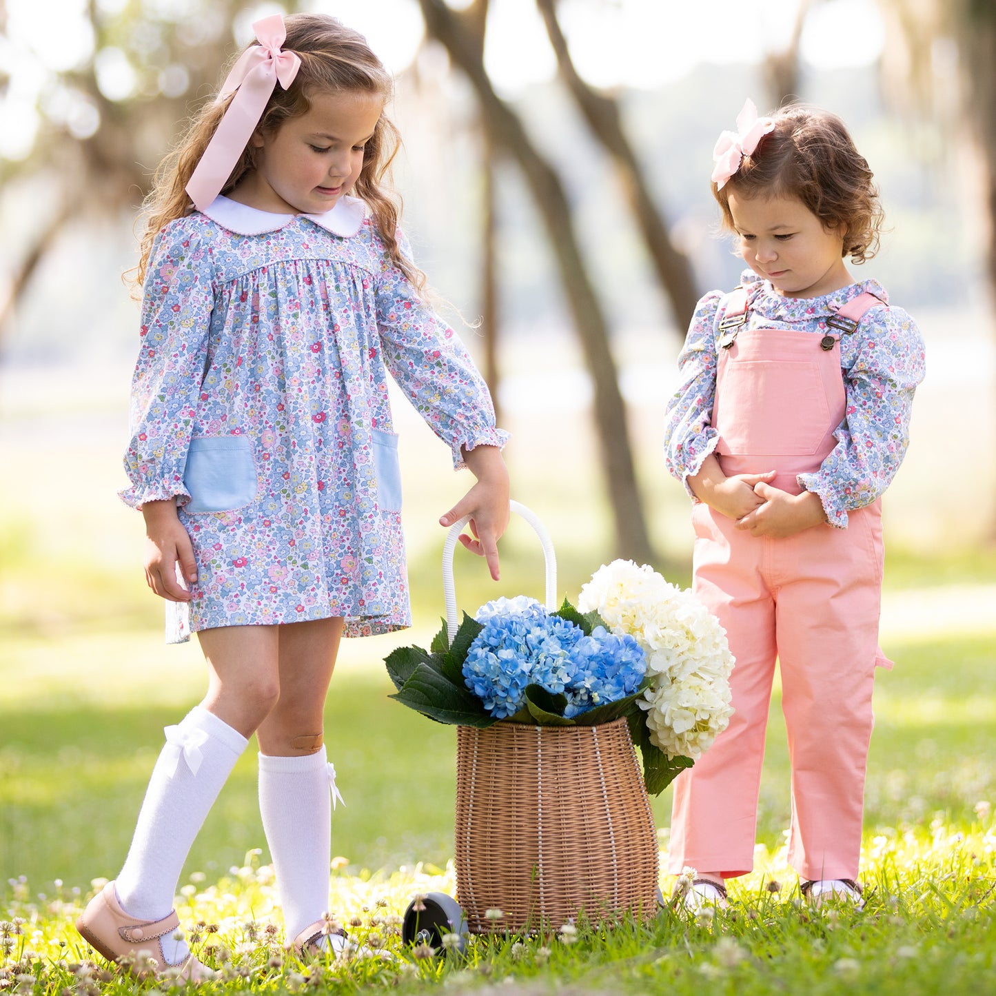 Pink Twill Overalls