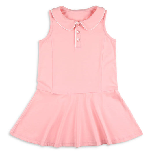 Preppy Pink Polo Dress
