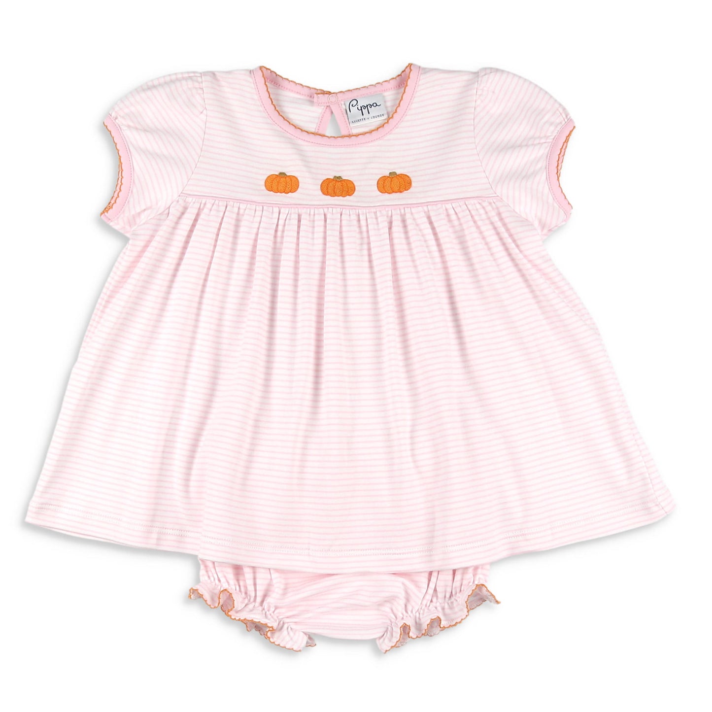 Girls Pima Play Set - Pumpkins