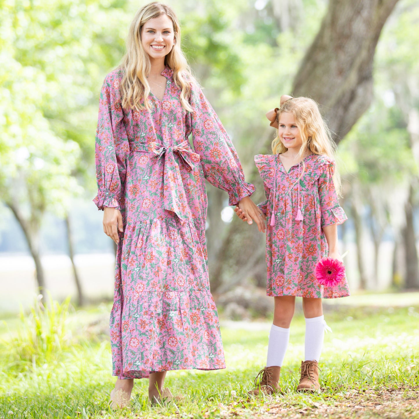 Raspberry Octavia Dress