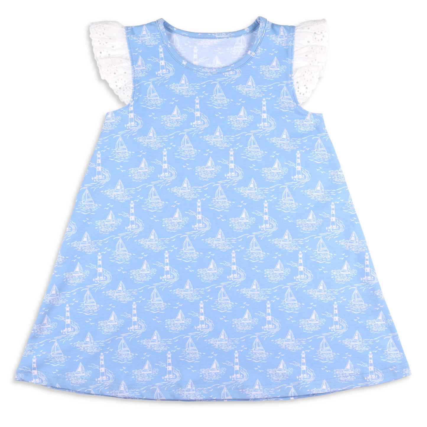Morris Island Ruffle Dress