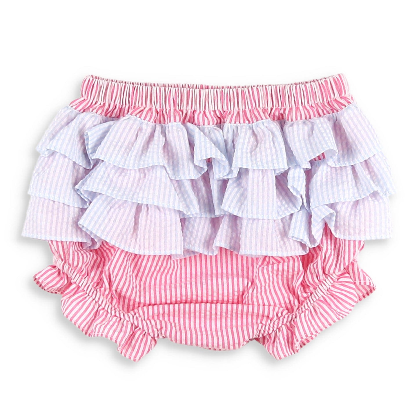 Girls Ruffle Bloomer Set - Colorful Fish