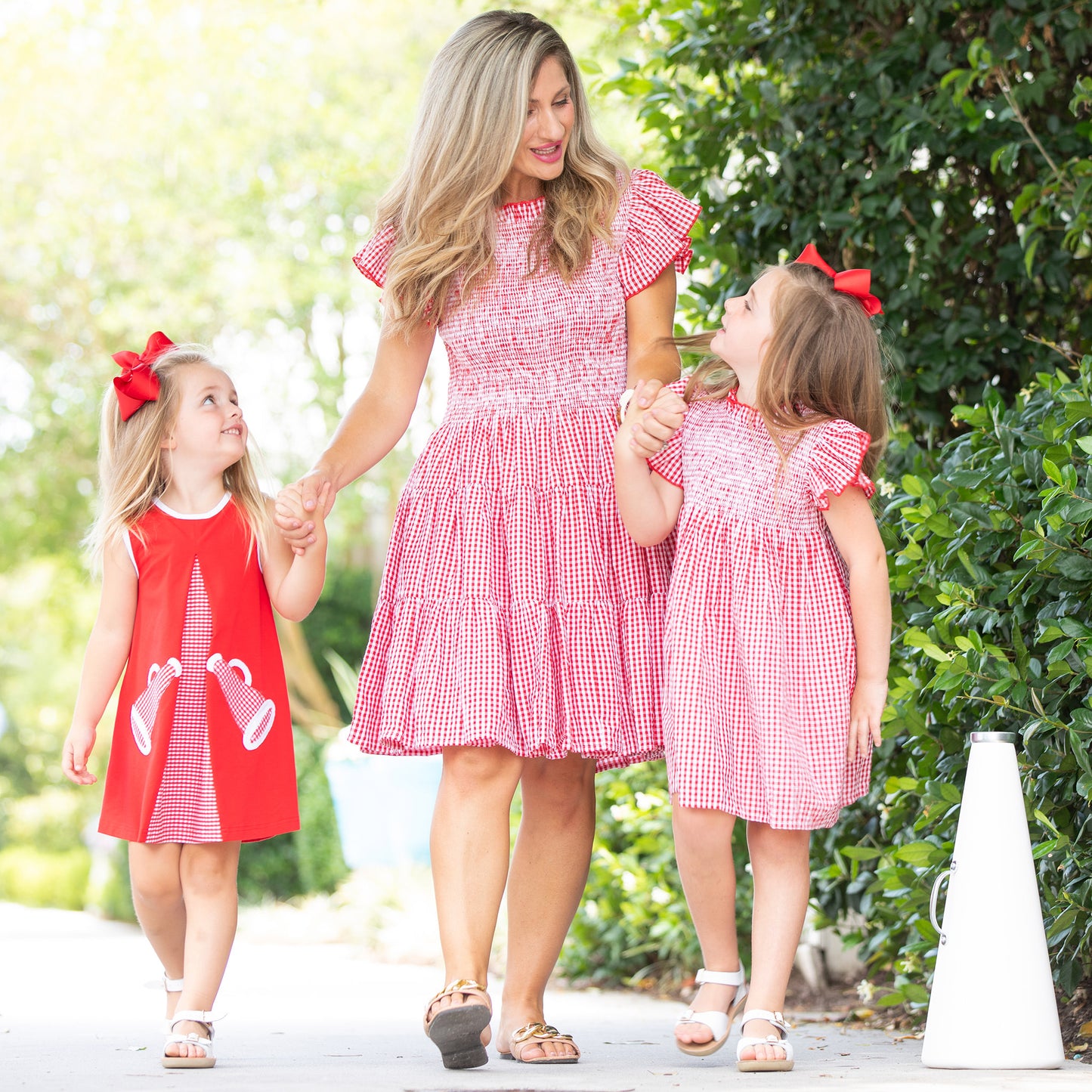 Womens Dress - Red Check