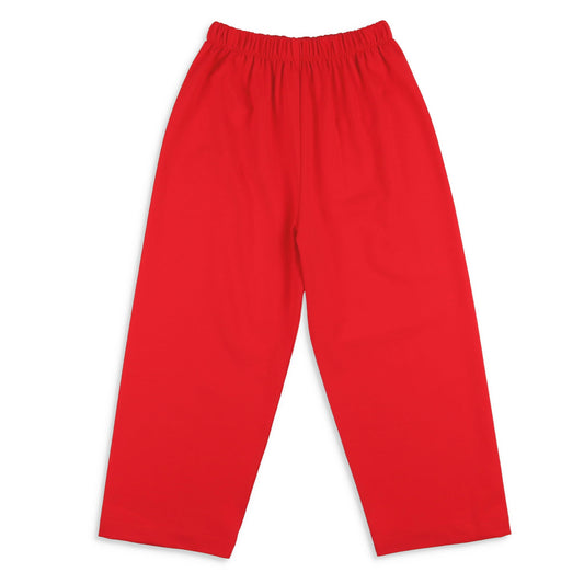 Boys Knit Pants - Red