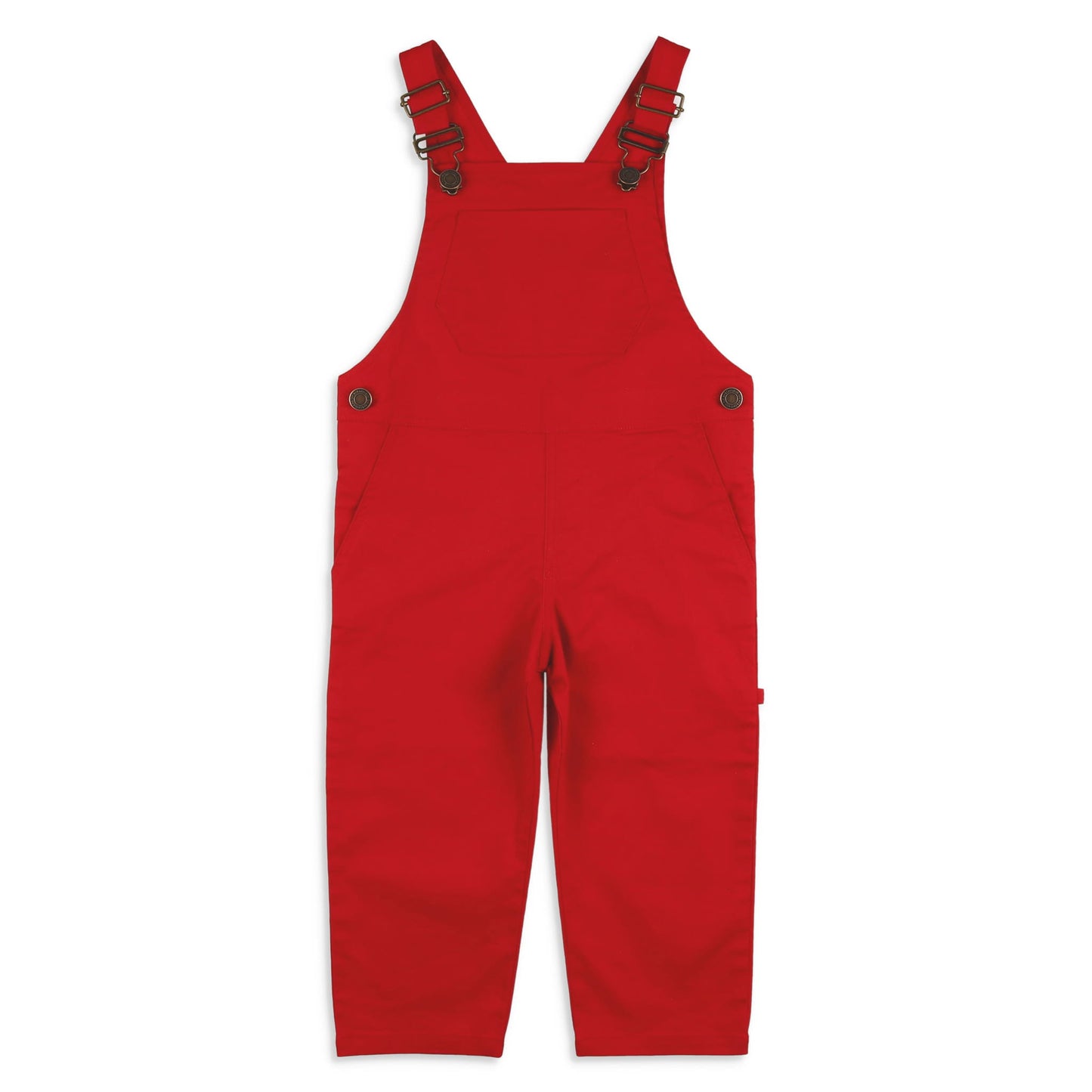 Red Twill Overalls