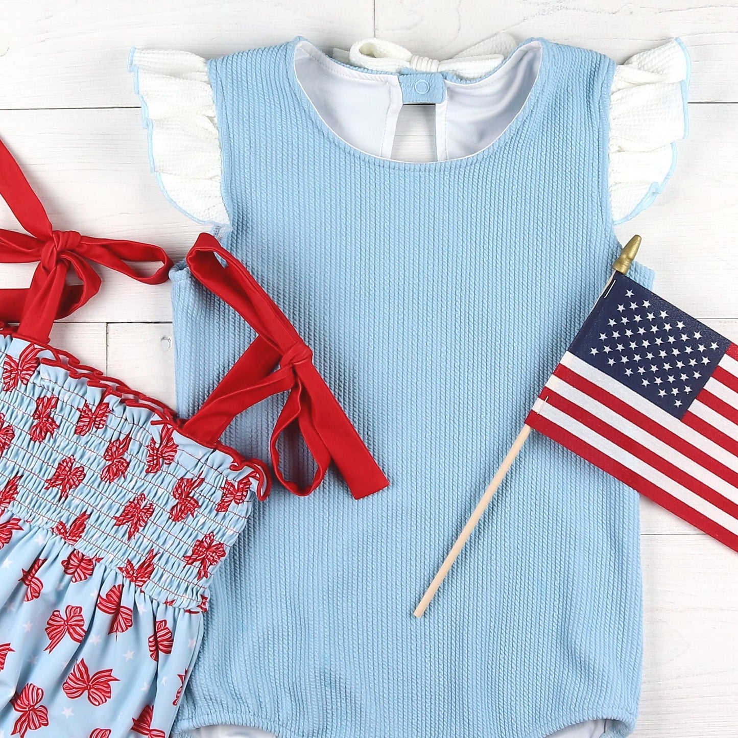 Girls Bubble Suit - America
