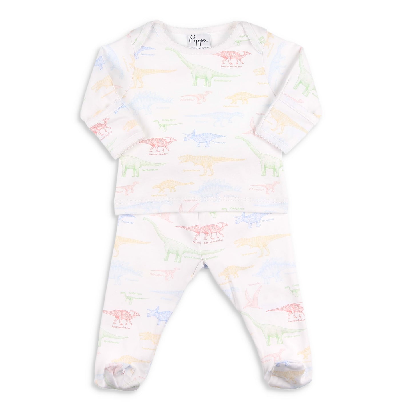 Roar Pima Layette Set