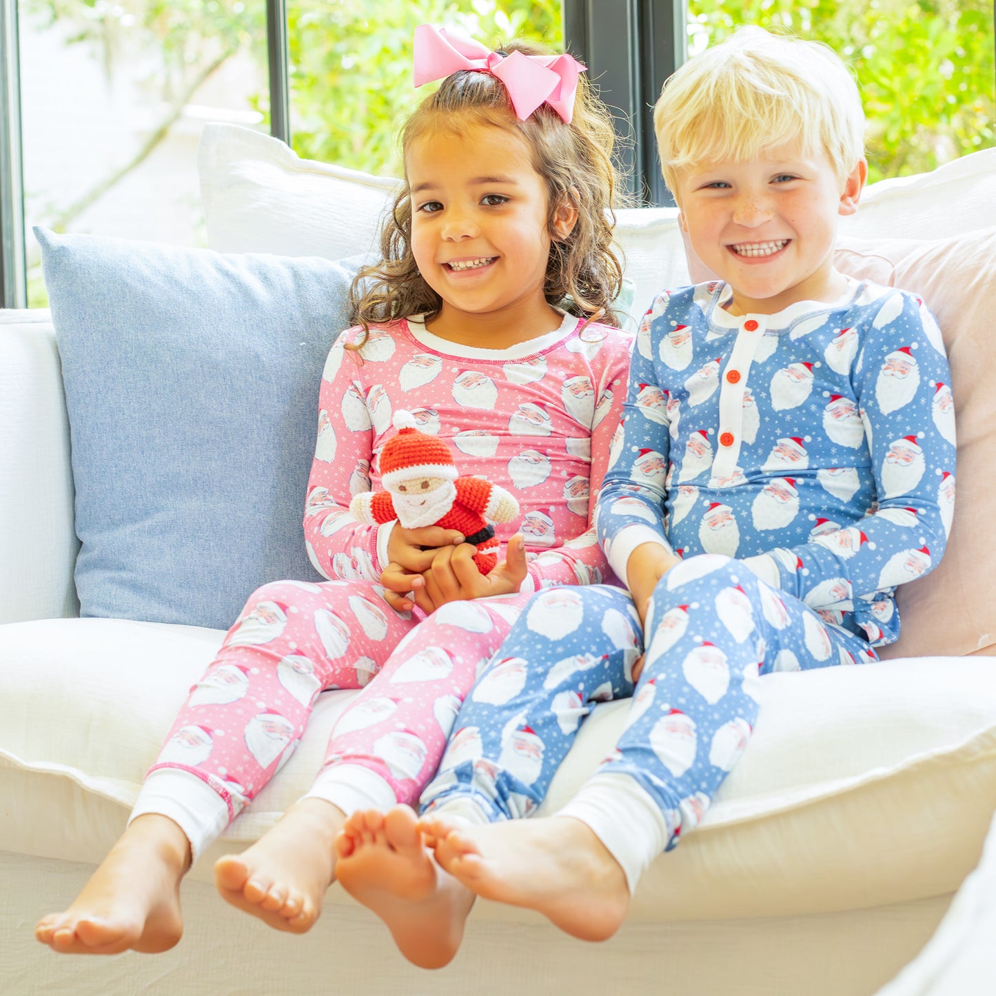 Boys Bamboo Loungewear - Santa