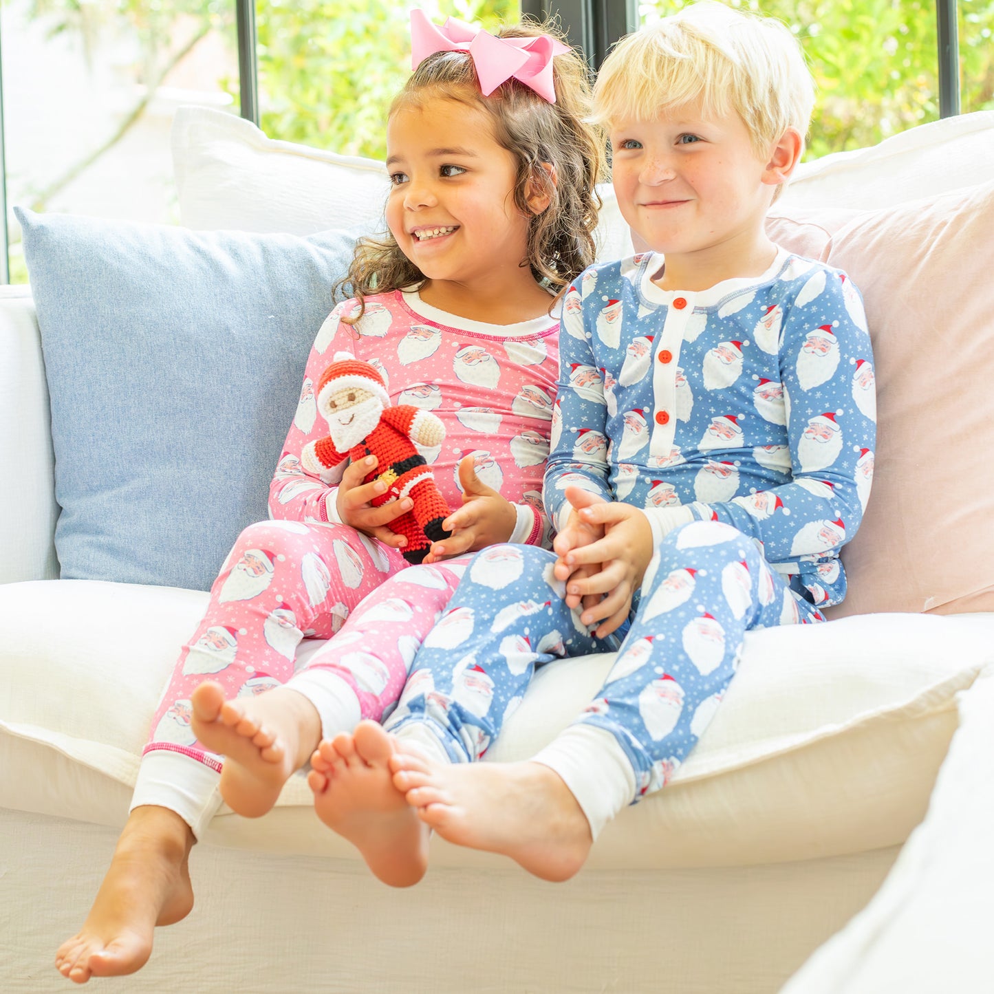 Boys Bamboo Loungewear - Santa