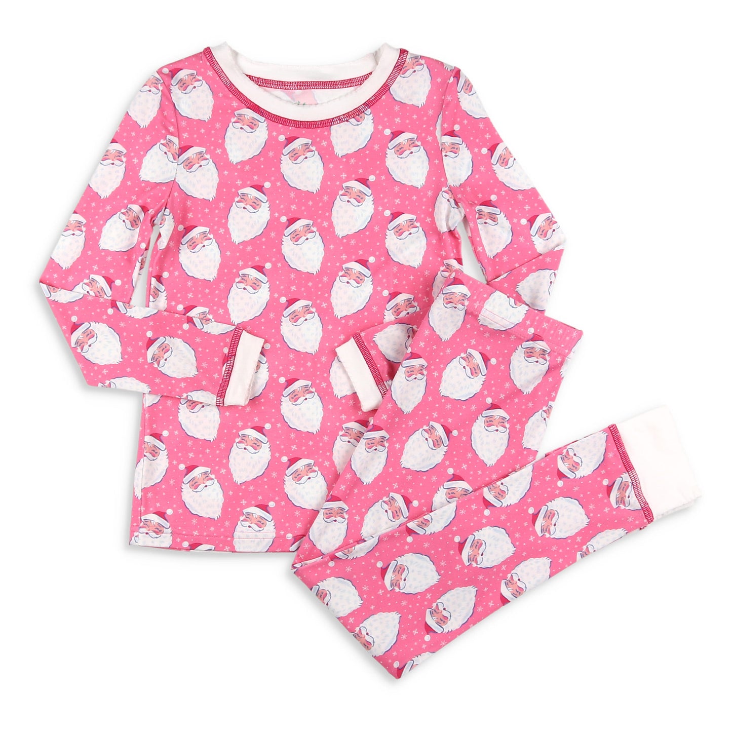 Girls Bamboo Loungewear - Santa
