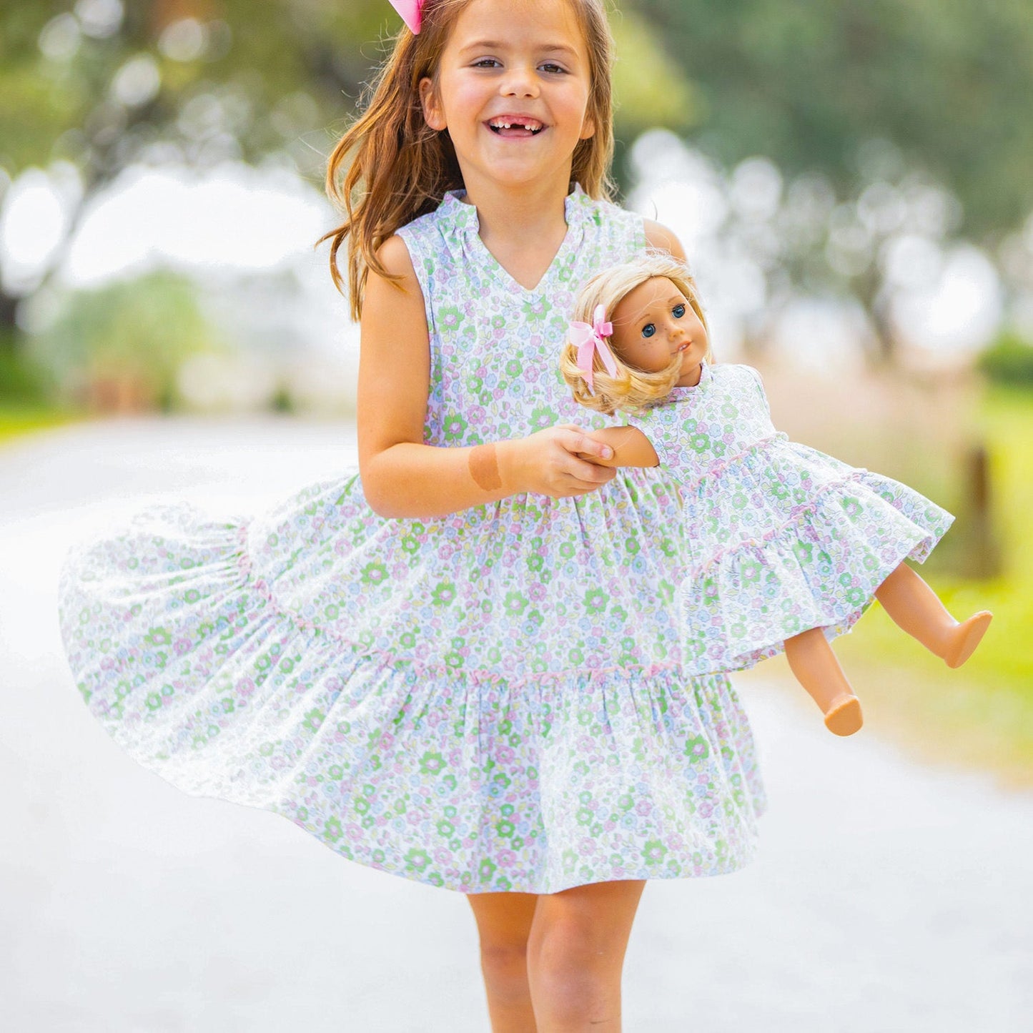 Girls Twirl Dress - Seabrook (SAMPLE)
