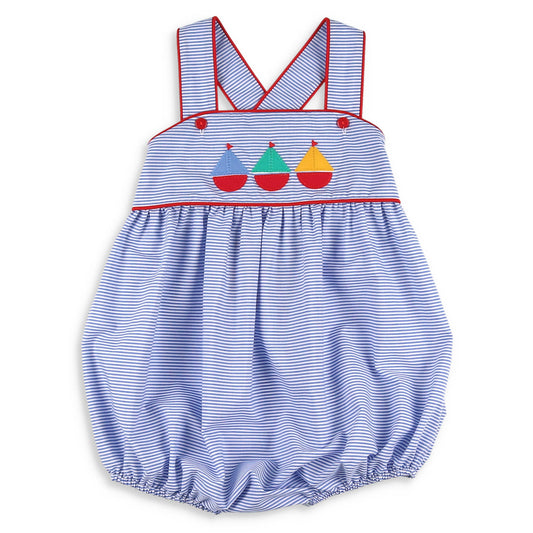 Boys Applique Bubble - Set Sail