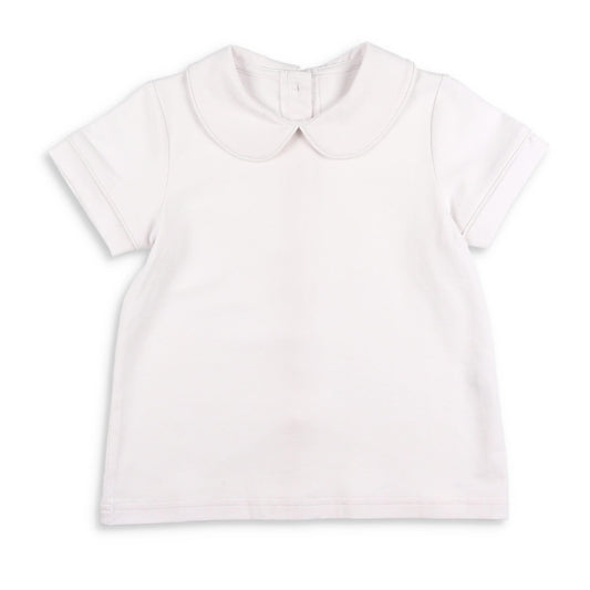 Boys Short Sleeve Collared Shirt