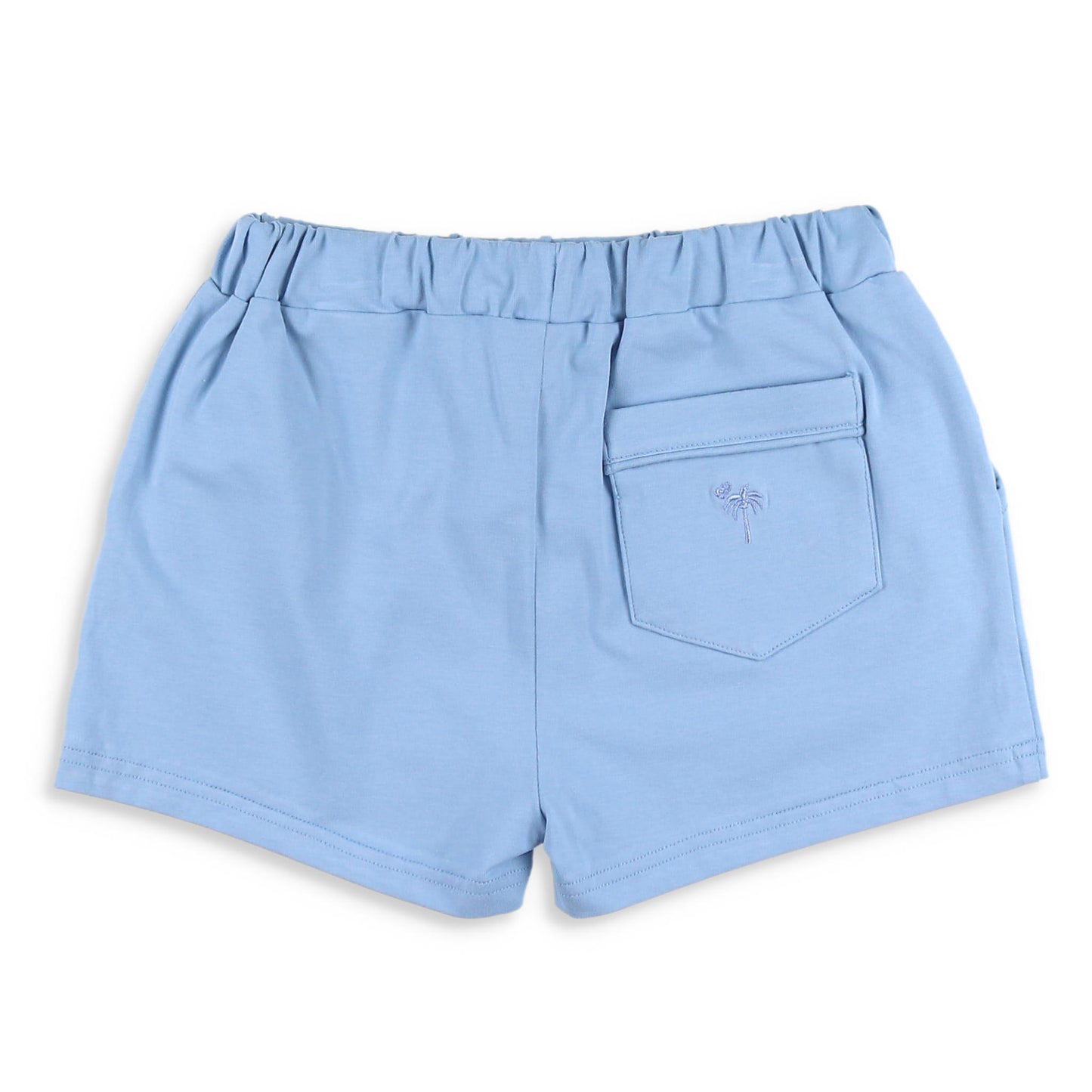 Boys Knit Shorts - Alys Beach Blue
